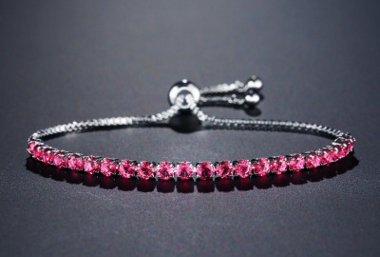 Bracelet en zircon pour femme - Daisy - Elegantz