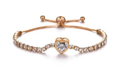 Bracelet en zircon pour femme - Daisy - Elegantz