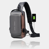 ELYOS ® - Sac banane antivol pour homme - Sofia - Elegantz